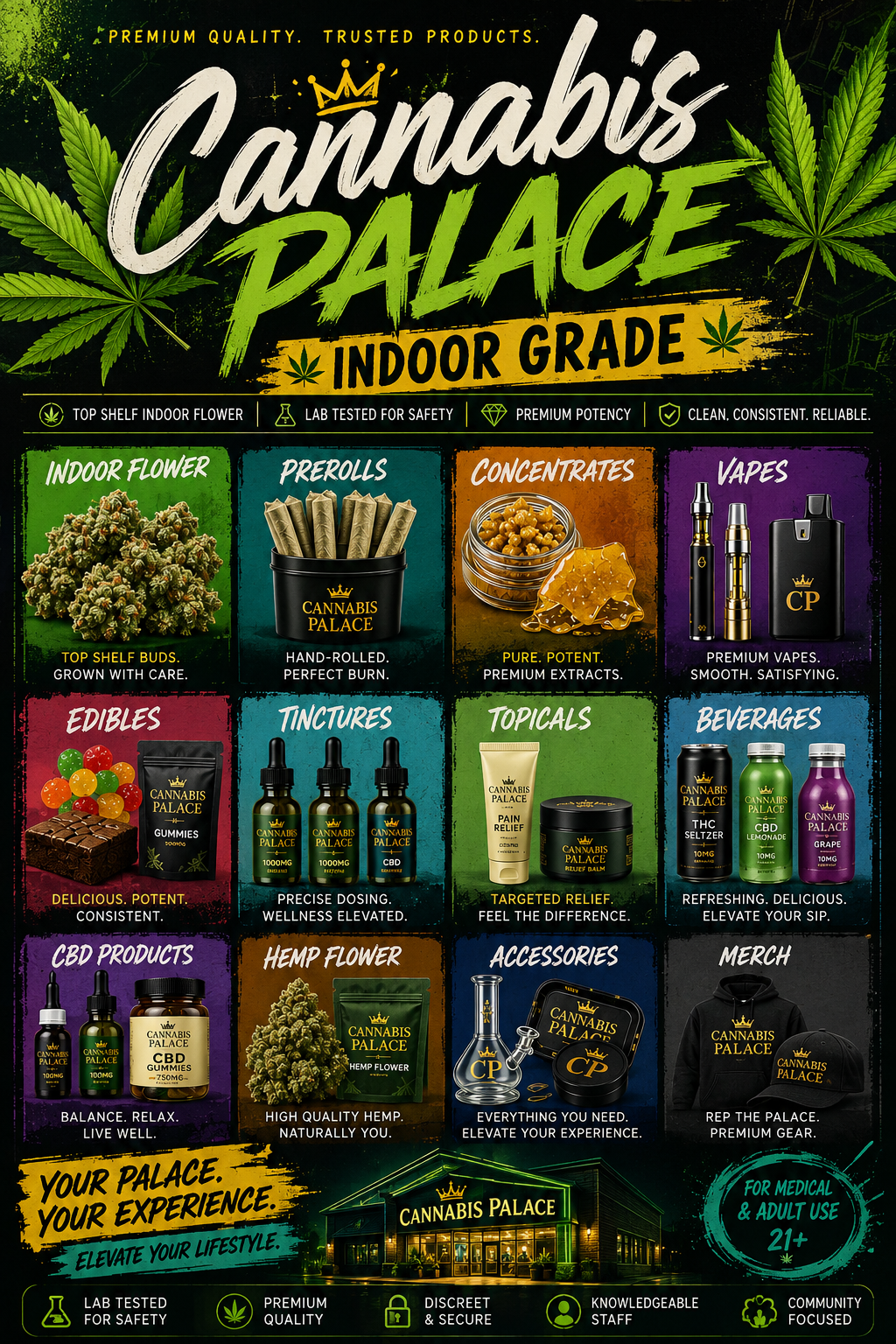 Indoor Grade (AAA+)